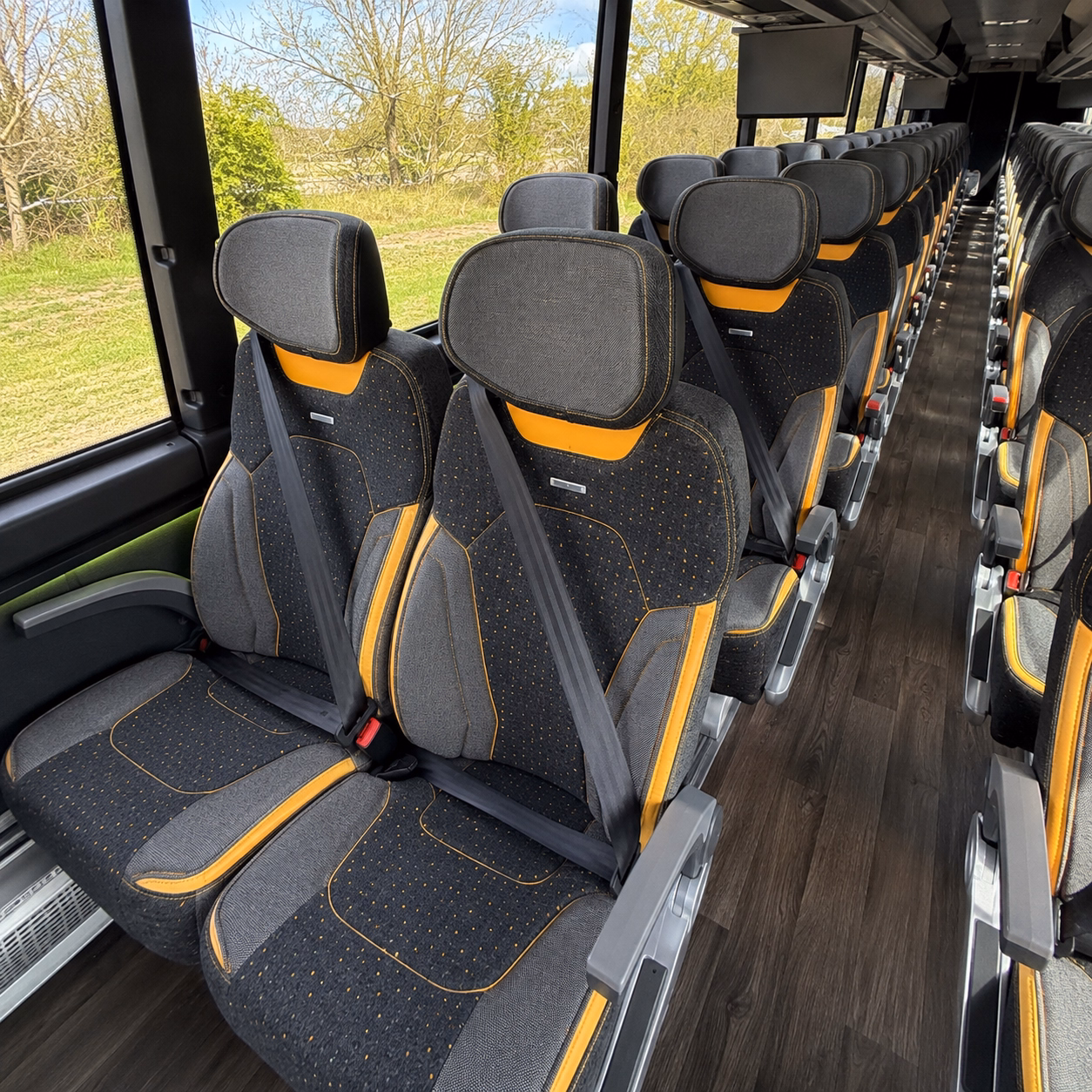 kettering concert transportation onboard seating