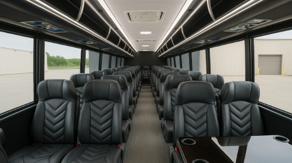 kettering 15 passenger minibus interior